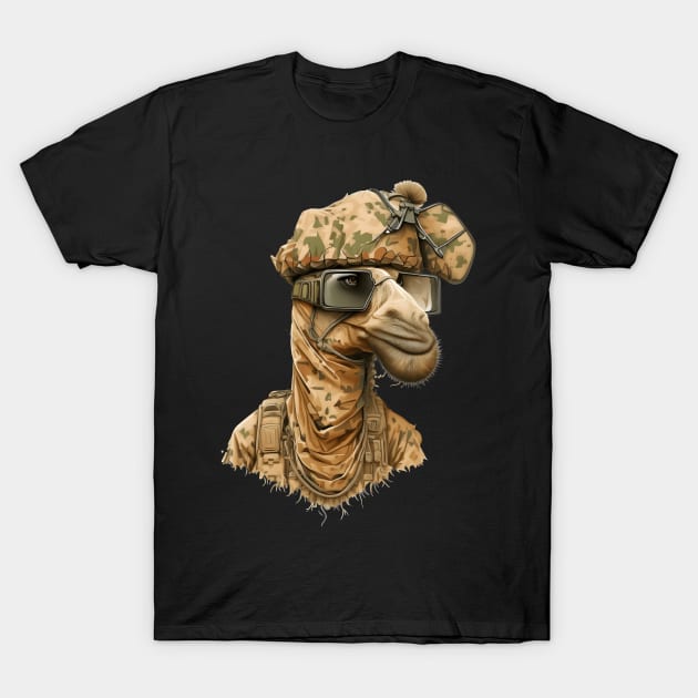 funny camelflage T-Shirt by UniqueMe